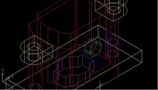 CAD的三維立體剖切圖的繪制方法973.png