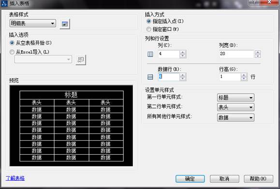 表格的創(chuàng)建、調(diào)整與文字的編輯