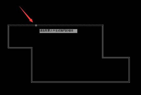 怎么給CAD墻體添加軸線