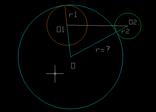 cad畫一個圓與另兩圓內(nèi)切、外切.png