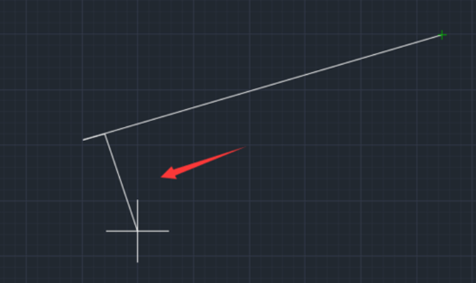 CAD怎樣從一直線端點(diǎn)某一距離開始繪制