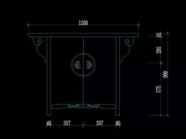 CAD怎么繪制中式家具平面圖？