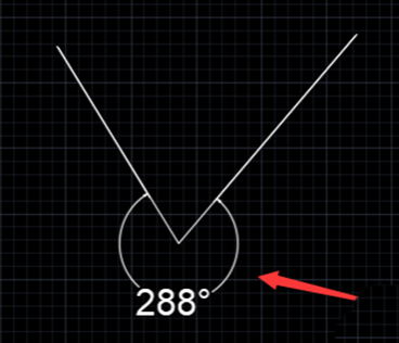 CAD如何標(biāo)注鈍角度數(shù)？